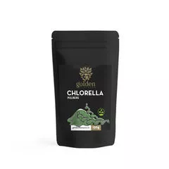 Chlorella Pulbere 100% Naturală, 150g ECO | Golden Flavours